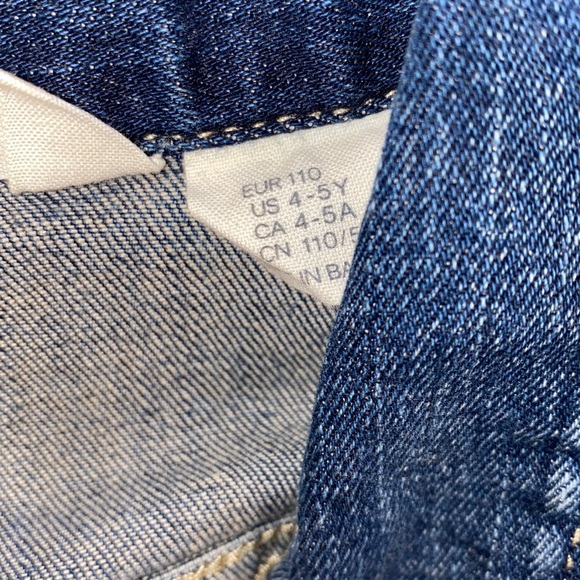 H&M kids denim vest size 4-5Y - Picture 3 of 3